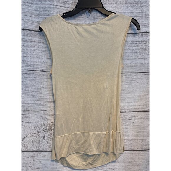 Diane Von Furstenberg Sleeveless Top W/Sequins Size S - Picture 5 of 5